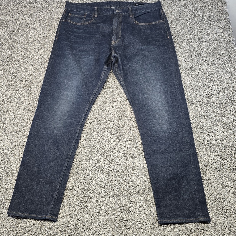 Bonobos Stretch Eco Blue Jeans Men Size 38x32 Athletic Fit
